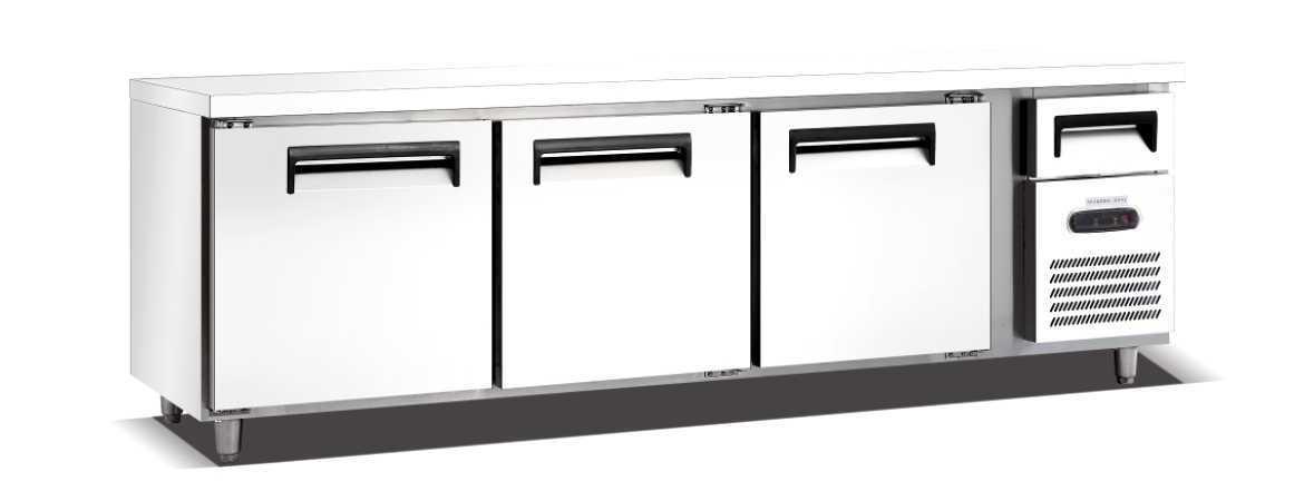 Commercial Turbo air Undercounter Refrigerator Cooler is Freezing Food